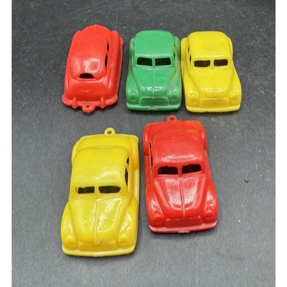 Vintage 1940’s IDEAL Toy Plastic Cars Lot of 5 Cars -TO5